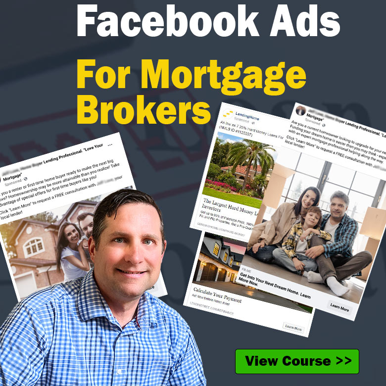 facebook ads for mortgage brokers course